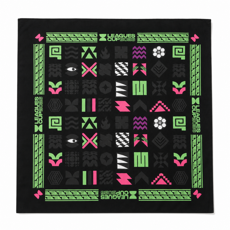 "MX" Bandana - Leagues Cup 2026 Mexico Accessory