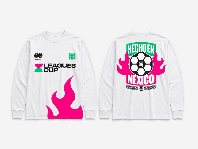 "Hecho en Mexico" Long Sleeve - Leagues Cup 2026 Mexico Tee