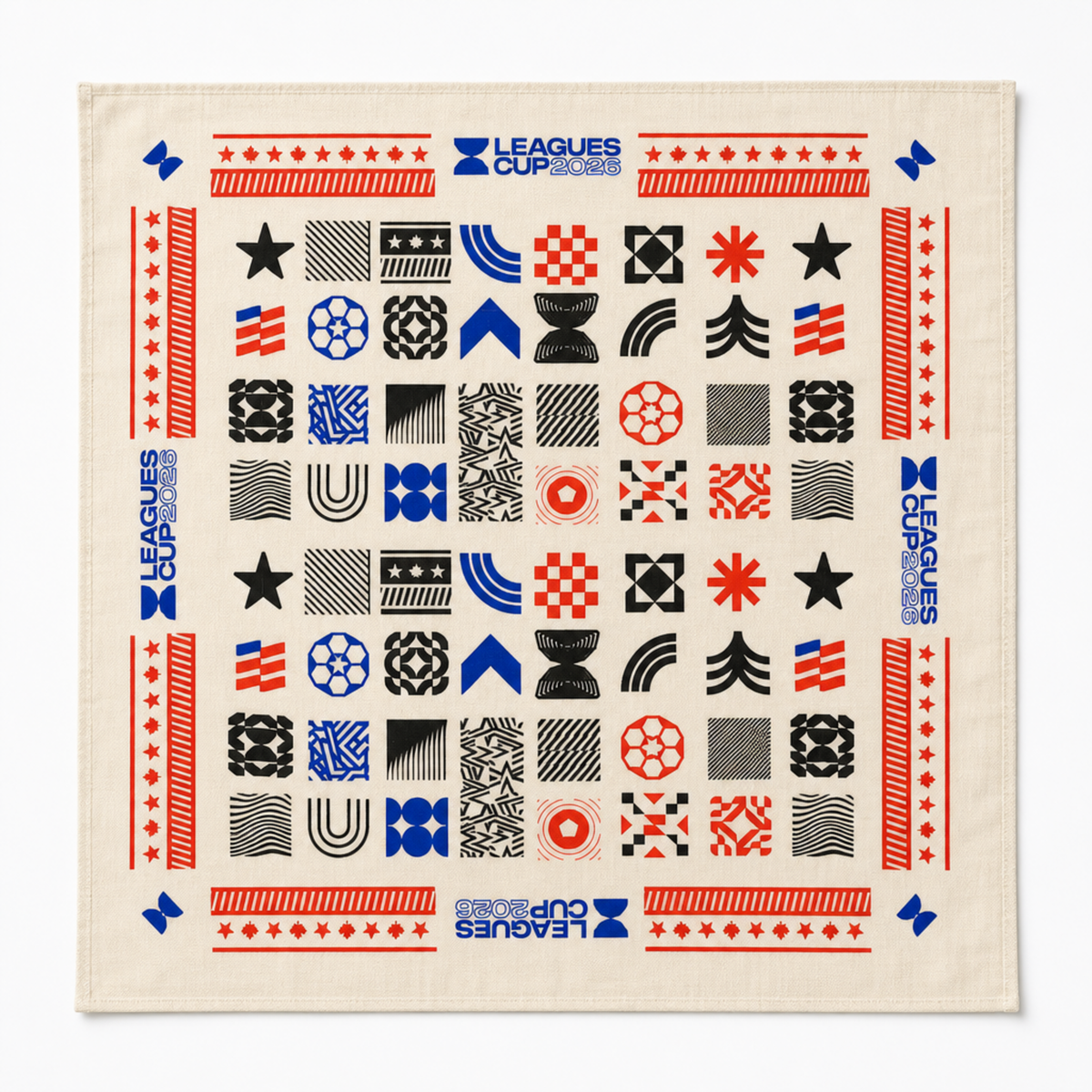 "US" Bandana - Leagues Cup 2026 USA Accessory
