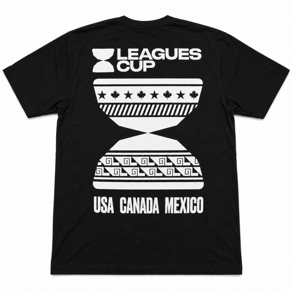 "Staple" Tee Black - Leagues Cup 2026 Everyday Soccer Tee