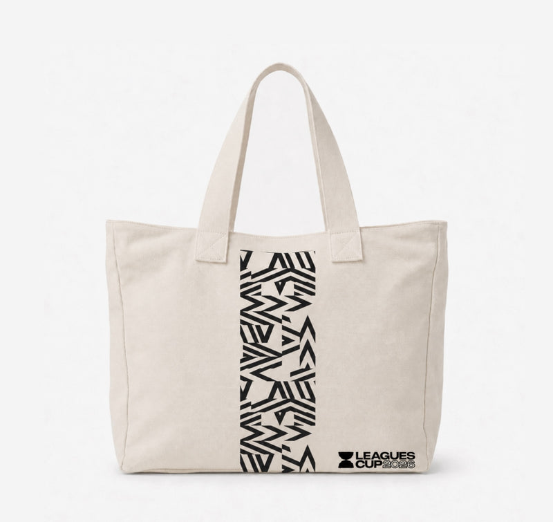 "Gameday" Tote Natural Canvas - Leagues Cup 2026 Everyday Bag