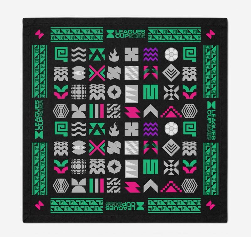 "MX" Bandana - Leagues Cup 2026 Mexico Accessory